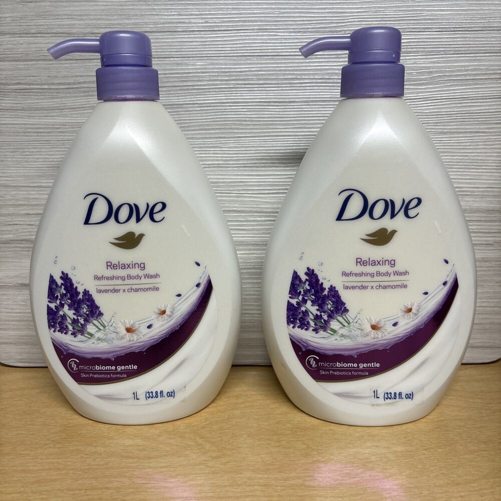 Dove Body Wash Lavender & Chamomile Go Fresh 33.8 fl oz. 2 PK
